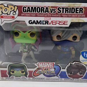 Funko Pop Gamora Vs Strider Bobble Heads 2 Pack